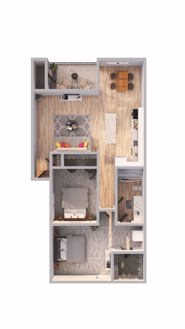 Unit 1059 1059 floor plan