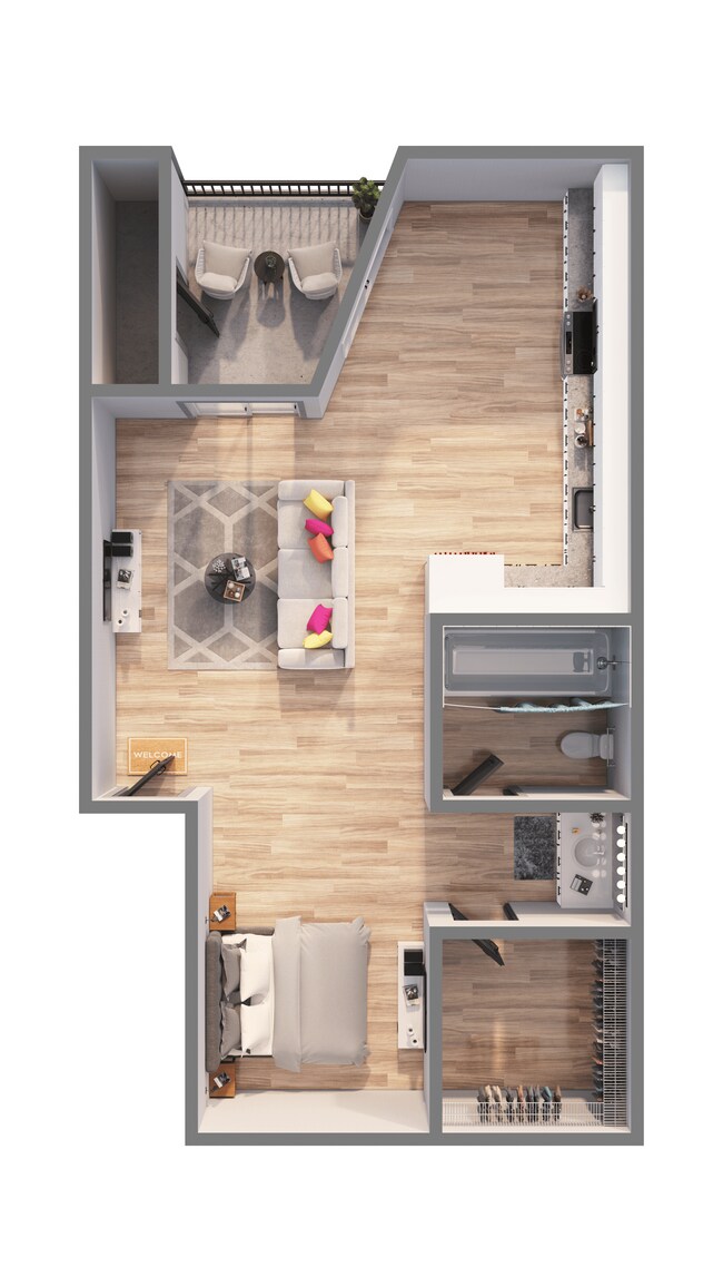 Unit 1032 1032 floor plan