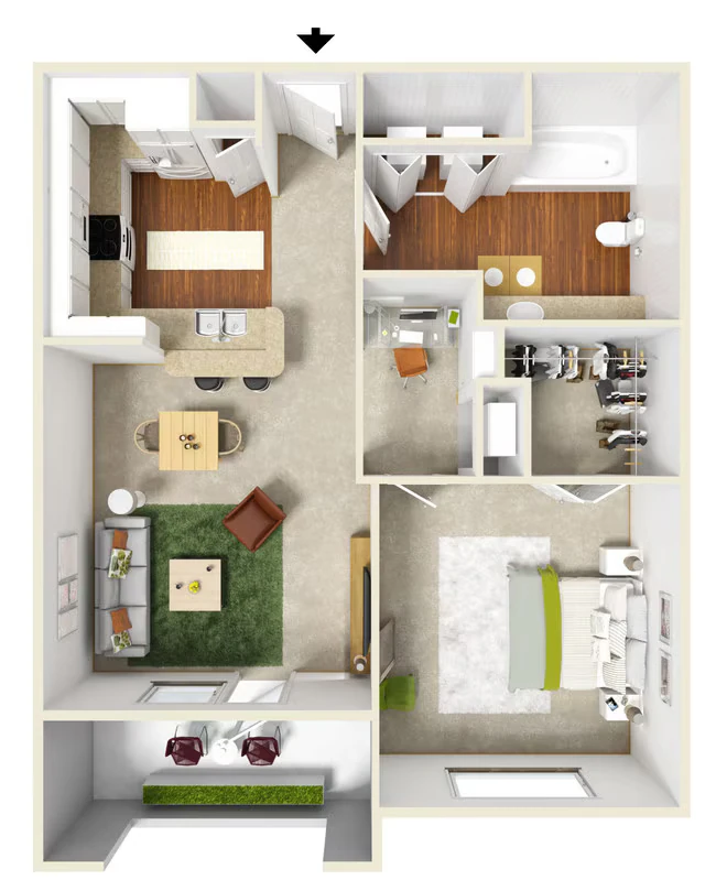 Celaya 0410 floor plan