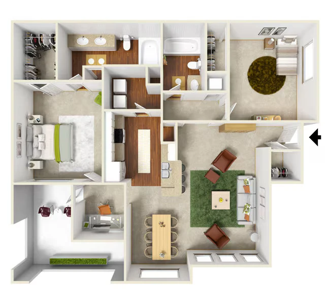 Toluca 0911 floor plan