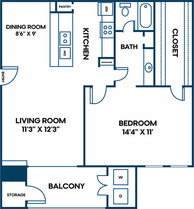 Unit 1716 0301 floor plan