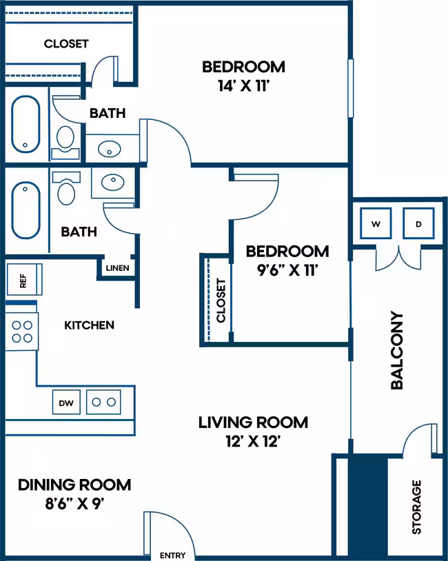 Unit 0515 0507 floor plan