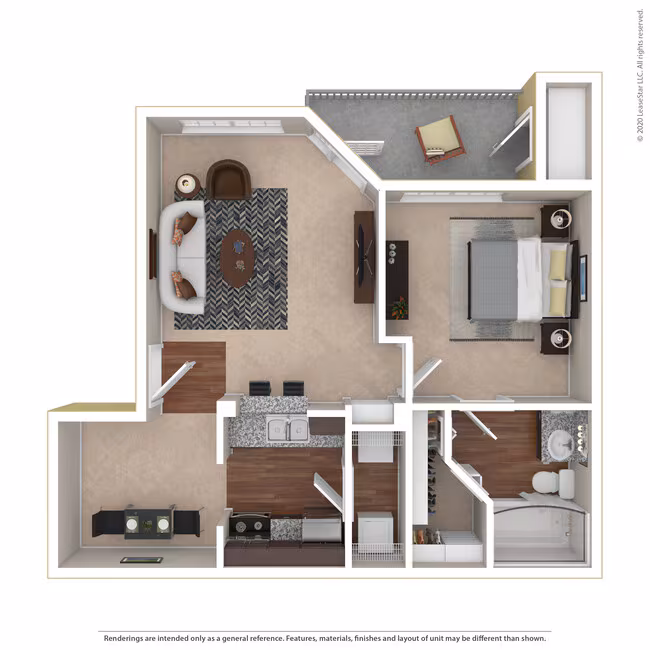 Unit 1525 1525 floor plan