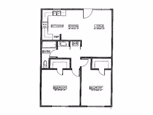 Unit 220 226 floor plan