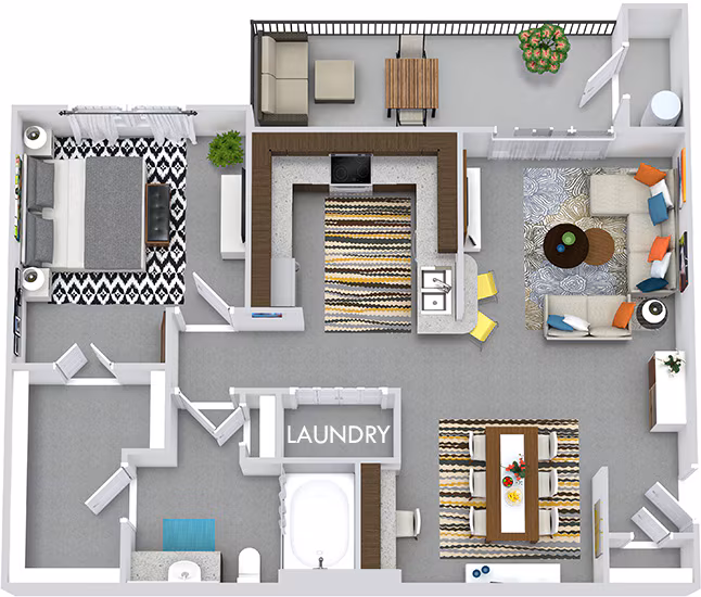 Unit 2921 2727 floor plan