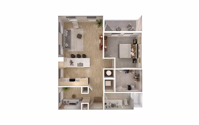 Unit 1228 2307 floor plan