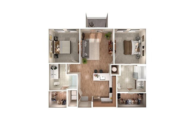Unit 2413 2413 floor plan