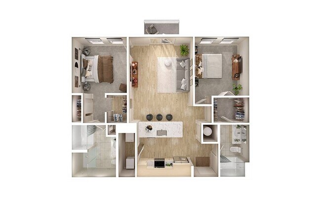 Unit 1347 1347 floor plan