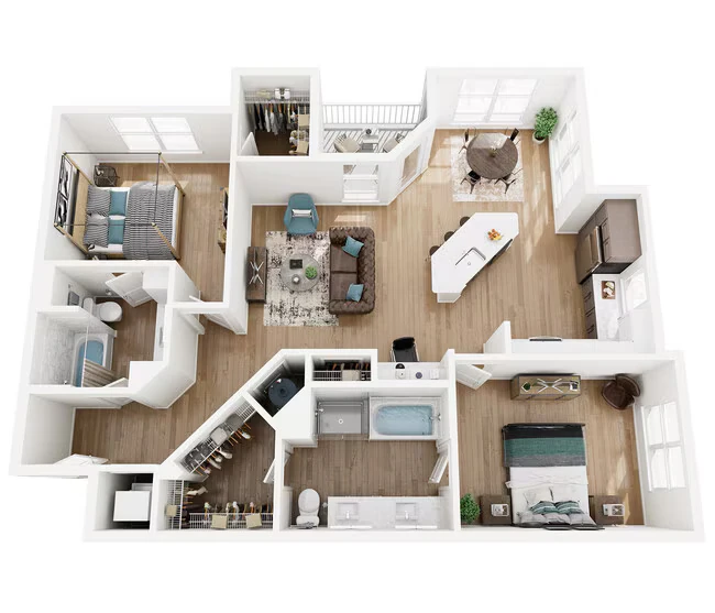 B2 7302 floor plan