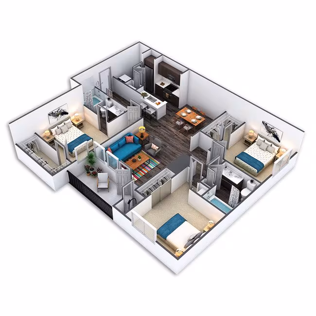 Unit 1514 1514 floor plan
