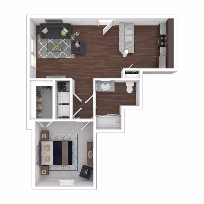 Unit 539EB 539EB floor plan