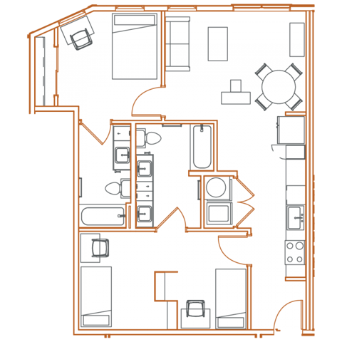 Unit Shared Shared floor plan