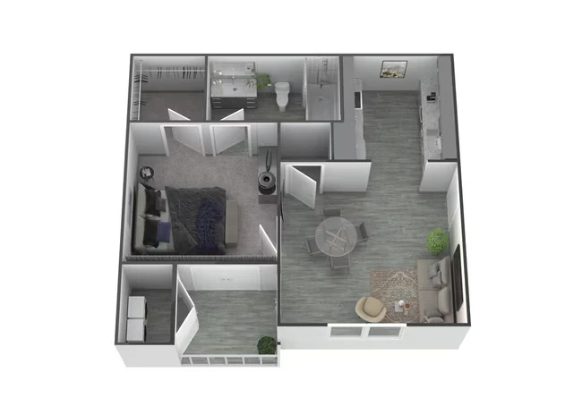 A1 1207 floor plan