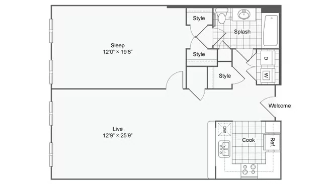 A110 12205 floor plan