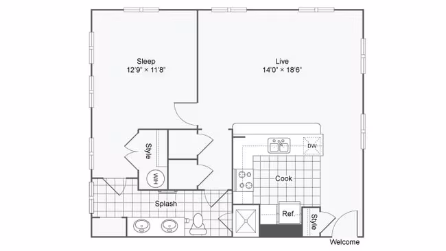 Unit 07417 07417 floor plan