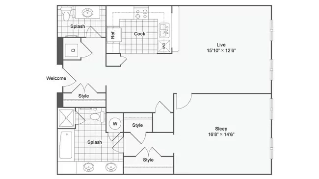 A27 12412 floor plan