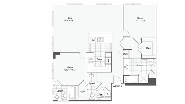 Unit 05512 05512 floor plan