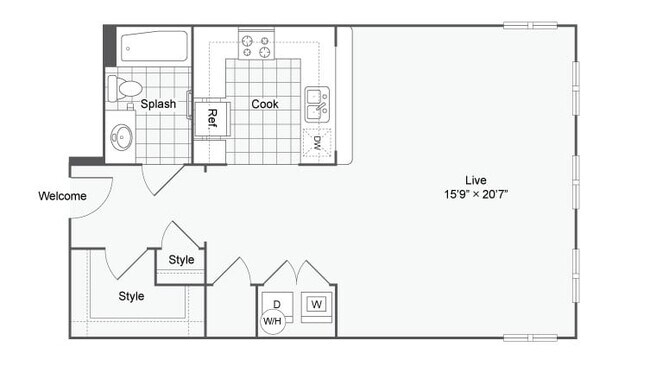 Unit 07303 05502 floor plan