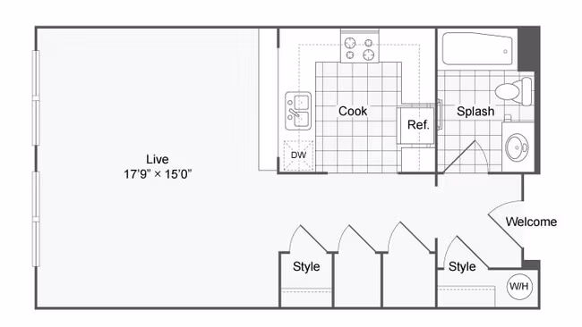 Unit 06307 06307 floor plan