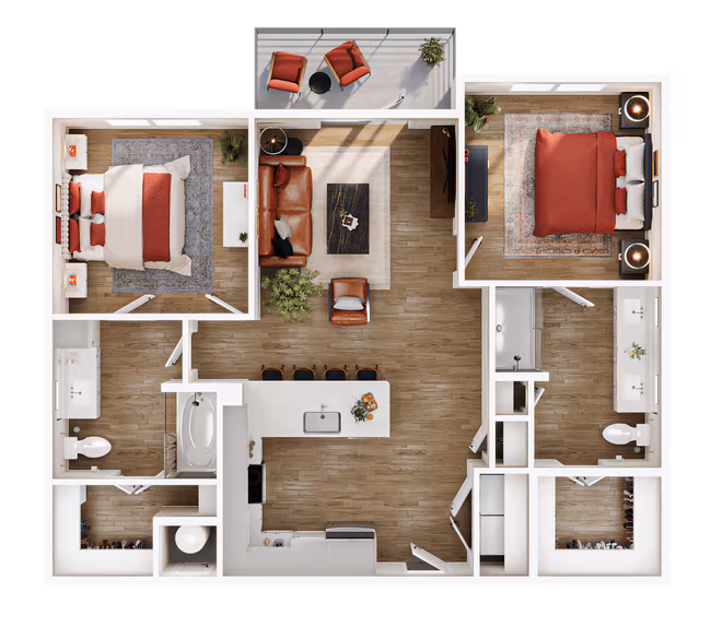 B1-2 14305 floor plan