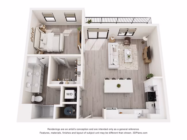 Unit 160 116 floor plan