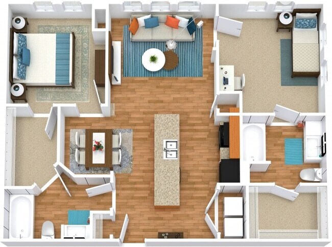 Unit 14106 14106 floor plan