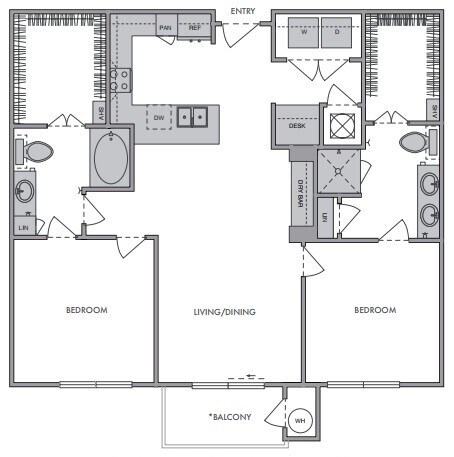 Unit 2305 2305 floor plan