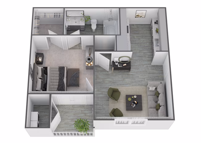 Unit 2107 2302 floor plan