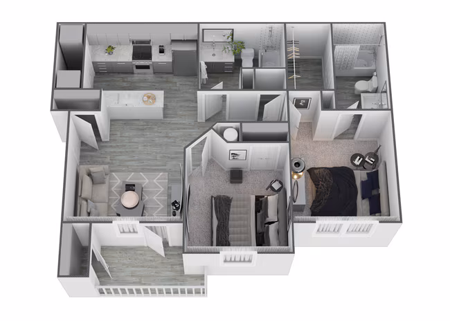 Unit 4205 6308 floor plan
