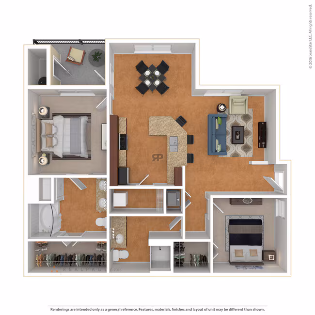 Unit 1323 1323 floor plan