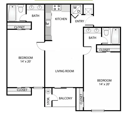 Unit Private Private floor plan