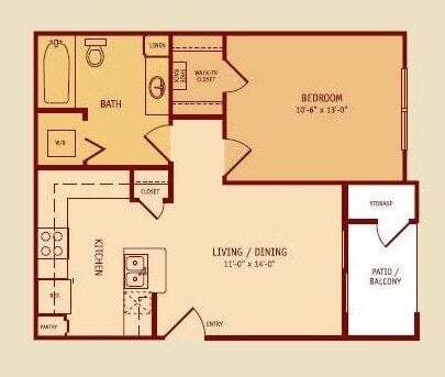 A1 1105 floor plan