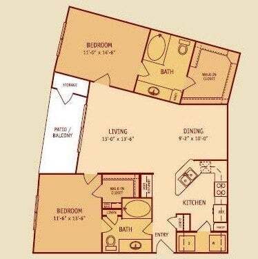 B3 8110 floor plan