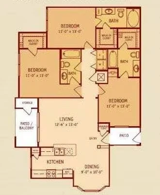 C1 3202 floor plan