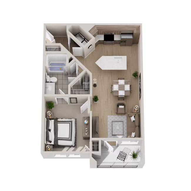 Unit 9-9207 9-9207 floor plan