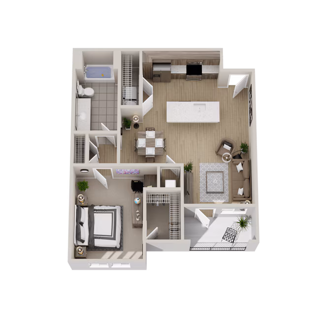 Unit 5-5104 5-5104 floor plan