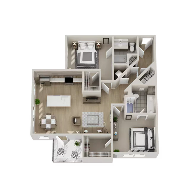 B1 5-5107 floor plan