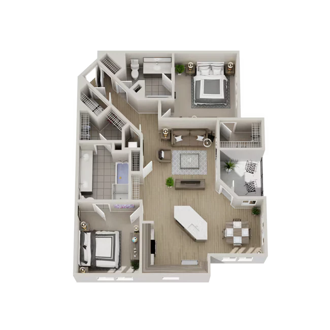 B2 4-4108 floor plan