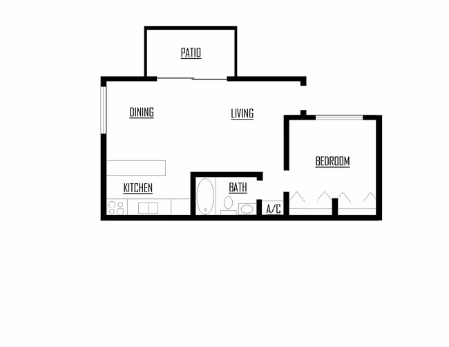 Unit K65 F35 floor plan