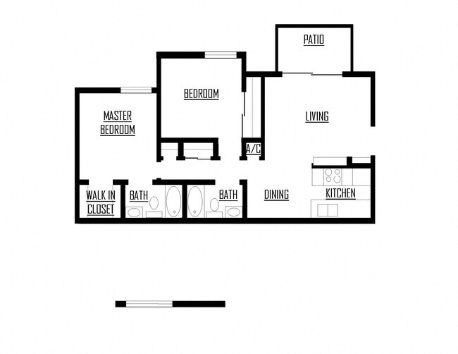 Unit 1224 1224 floor plan