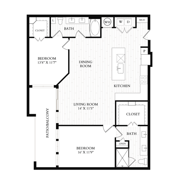 Unit 7109 7209 floor plan