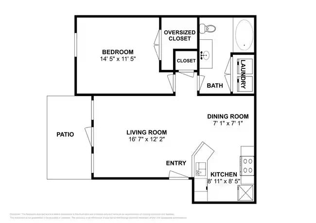 Alamo 1206 floor plan