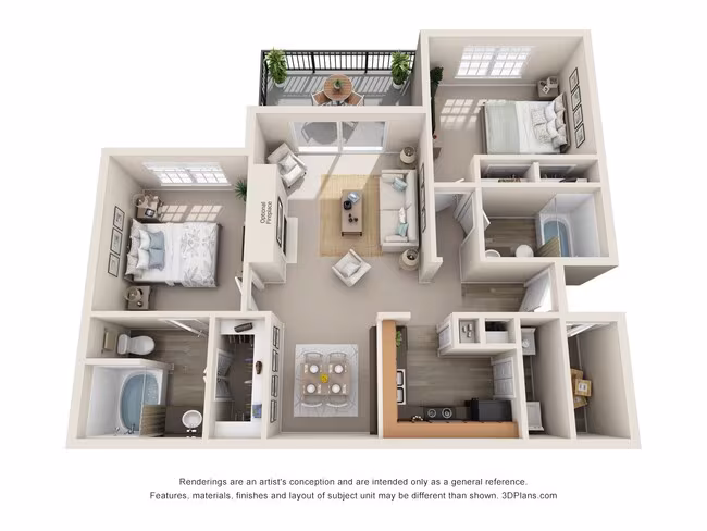 Unit T1033 T1033 floor plan