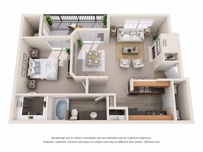 Unit T0616 T0637 floor plan