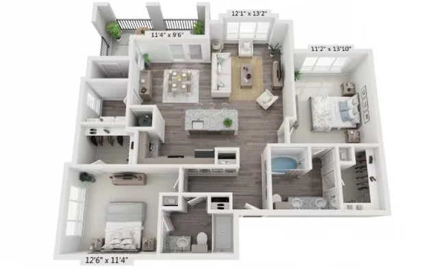 B4 14202 floor plan