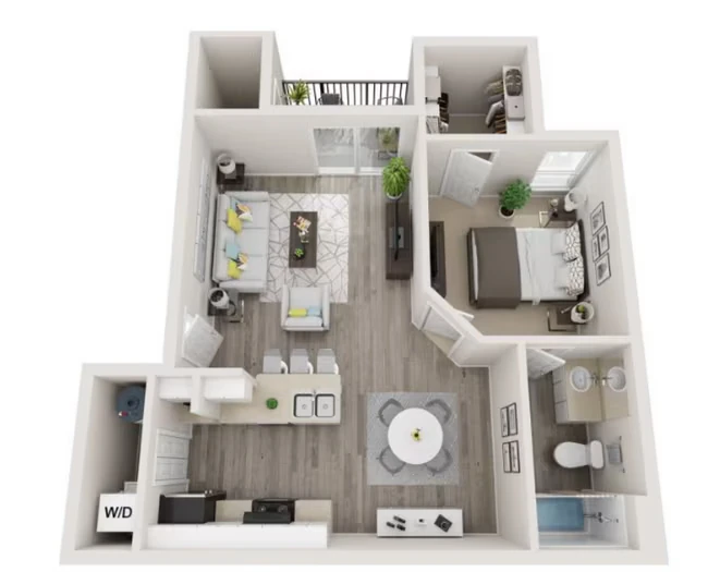A1 403 floor plan