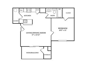 A1 12-1212 floor plan