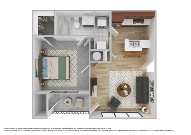 1x1Ap 0633 floor plan