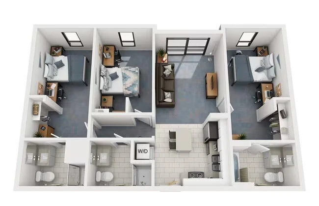 Unit Private Private floor plan