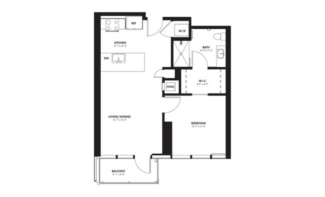 Unit 1310 1310 floor plan